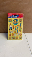 Load image into Gallery viewer, Sticker Zone 1997 Simpsons Stickers