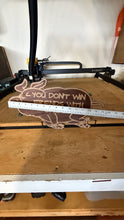 Load image into Gallery viewer, You Don't Win Friends With Salad Cutout Pig sign V2.0