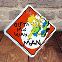 Load image into Gallery viewer, 1990 Simpsons Cling