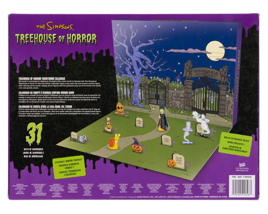 The Simpsons Treehouse of Horror Advent Calendar by JAKKS Pacific
