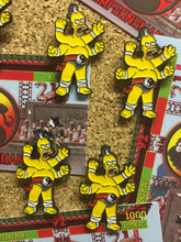 Load image into Gallery viewer, Homer Goro Mortal Kombat Pin