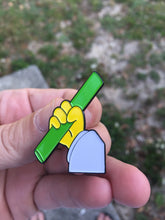 Load image into Gallery viewer, In Rod We Trust Pin