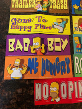 Load image into Gallery viewer, The Simpsons Bumper Stickers