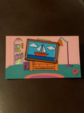 Load image into Gallery viewer, Sailboat Painting Pin