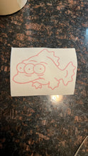 Load image into Gallery viewer, Blinky Fish Vinyl Decal / Sticker