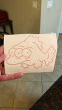 Load image into Gallery viewer, Blinky Fish Vinyl Decal / Sticker