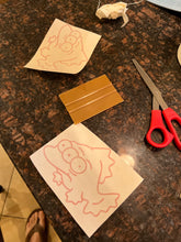 Load image into Gallery viewer, Blinky Fish Vinyl Decal / Sticker