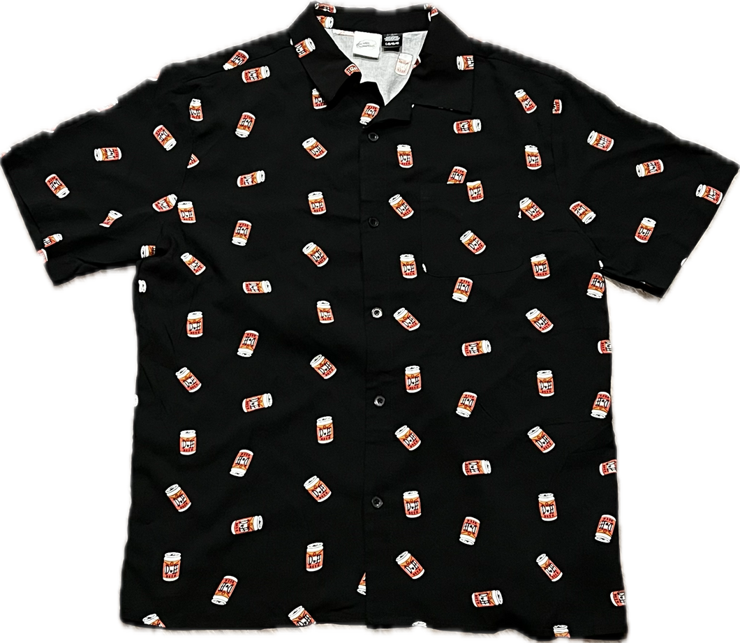 Duff Beer Button down shirt