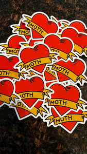 "MOTH" Sticker