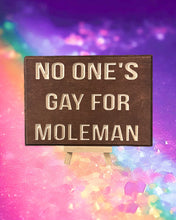 Load image into Gallery viewer, No One&#39;s Gay for Moleman Sign
