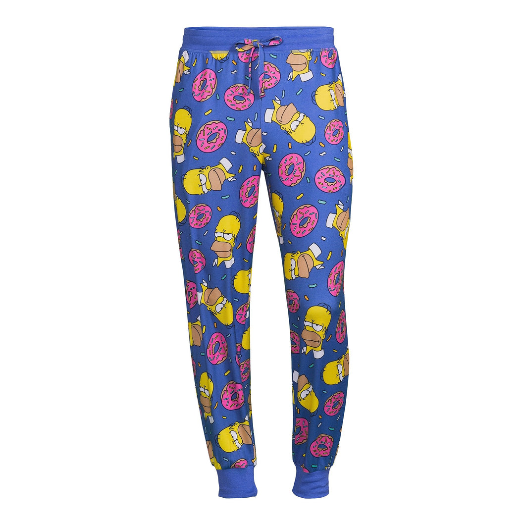 Blue Homer Donut Lounge Pants