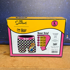 Lard Lad Checkered Boxers in box
