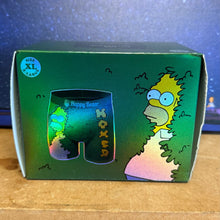 Load image into Gallery viewer, Homer in the Bushes Boxers in box
