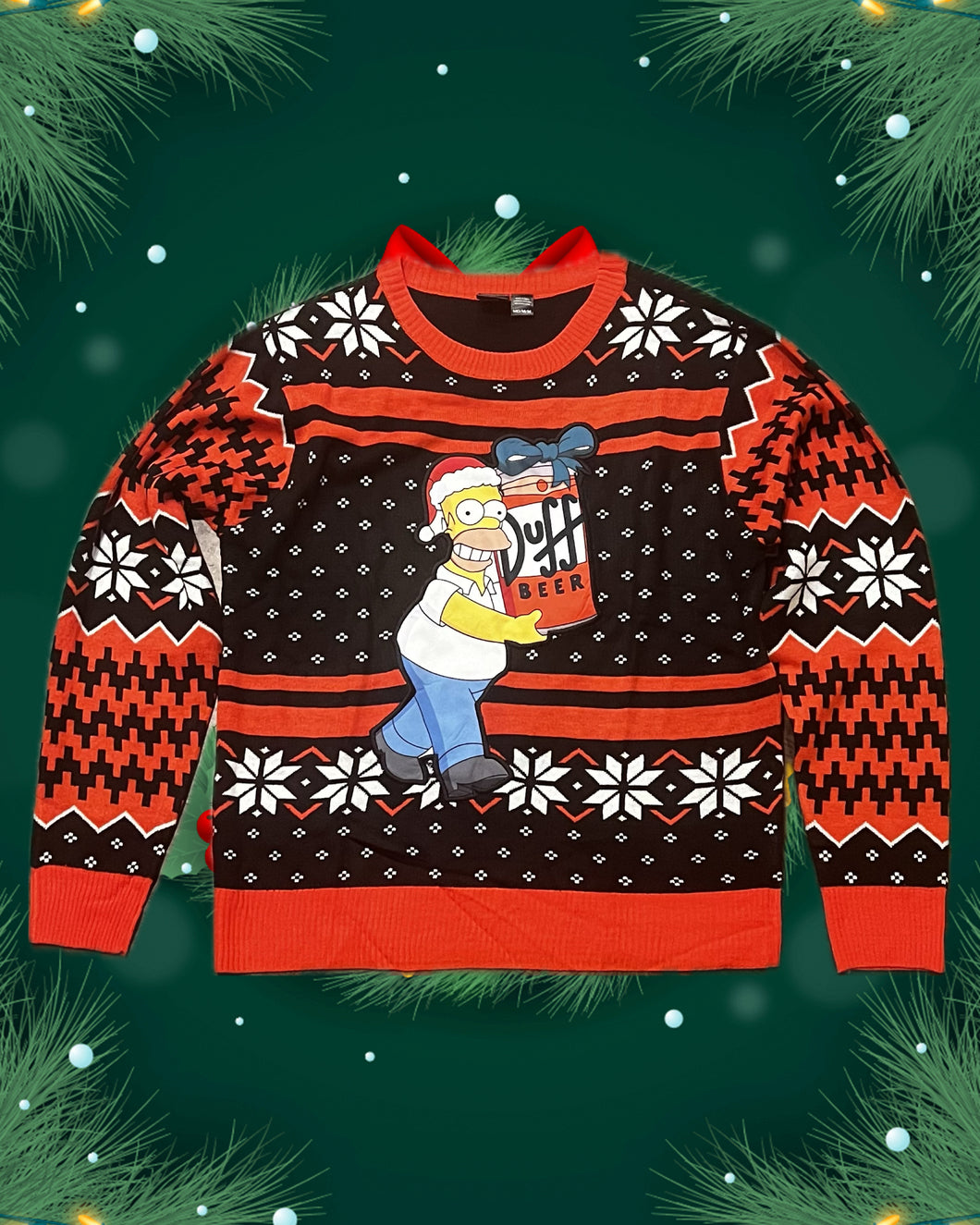 Homer Duff Beer Sweater (Jumper)