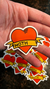 "MOTH" Sticker