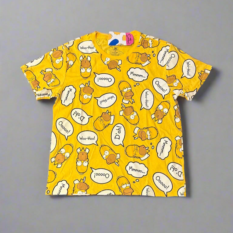 Homer Head Yellow Shirt