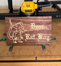 Load image into Gallery viewer, Dear Rat Boy sign
