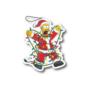 Christmas Homer Air Freshener