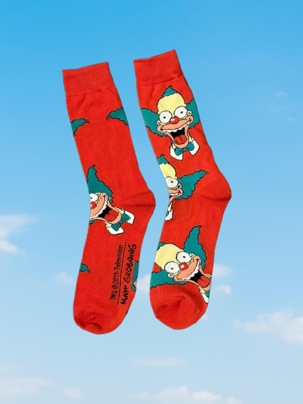 Krusty the Clown Socks