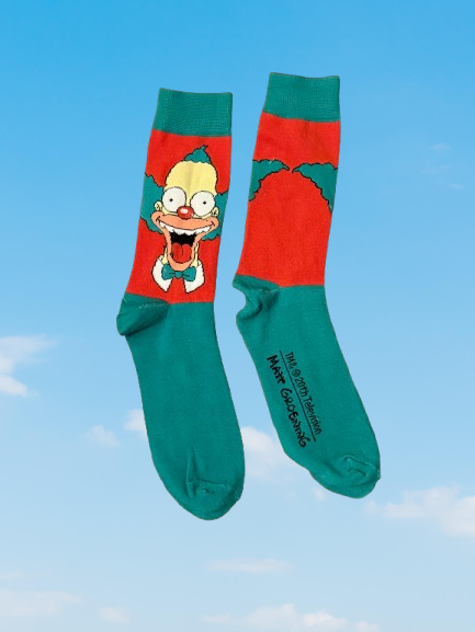 Krusty the Clown Socks v2