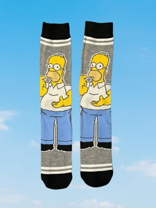 Grey Homer Head Socks v2