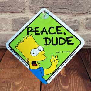 1990 Simpsons Cling