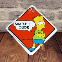 Load image into Gallery viewer, 1990 Simpsons Cling
