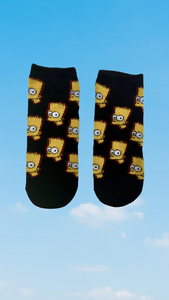 Bart Head No Show Socks