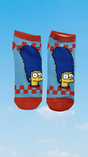 Marge Head No Show Socks