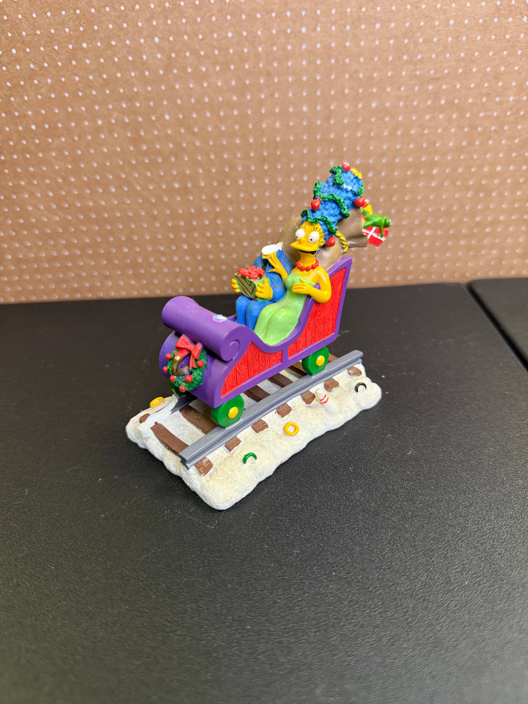 Hamilton Simpsons Christmas Express Train Collection Marge (Homer Head missing)