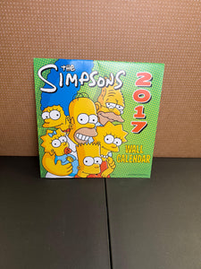 2017 Simpsons Calendar