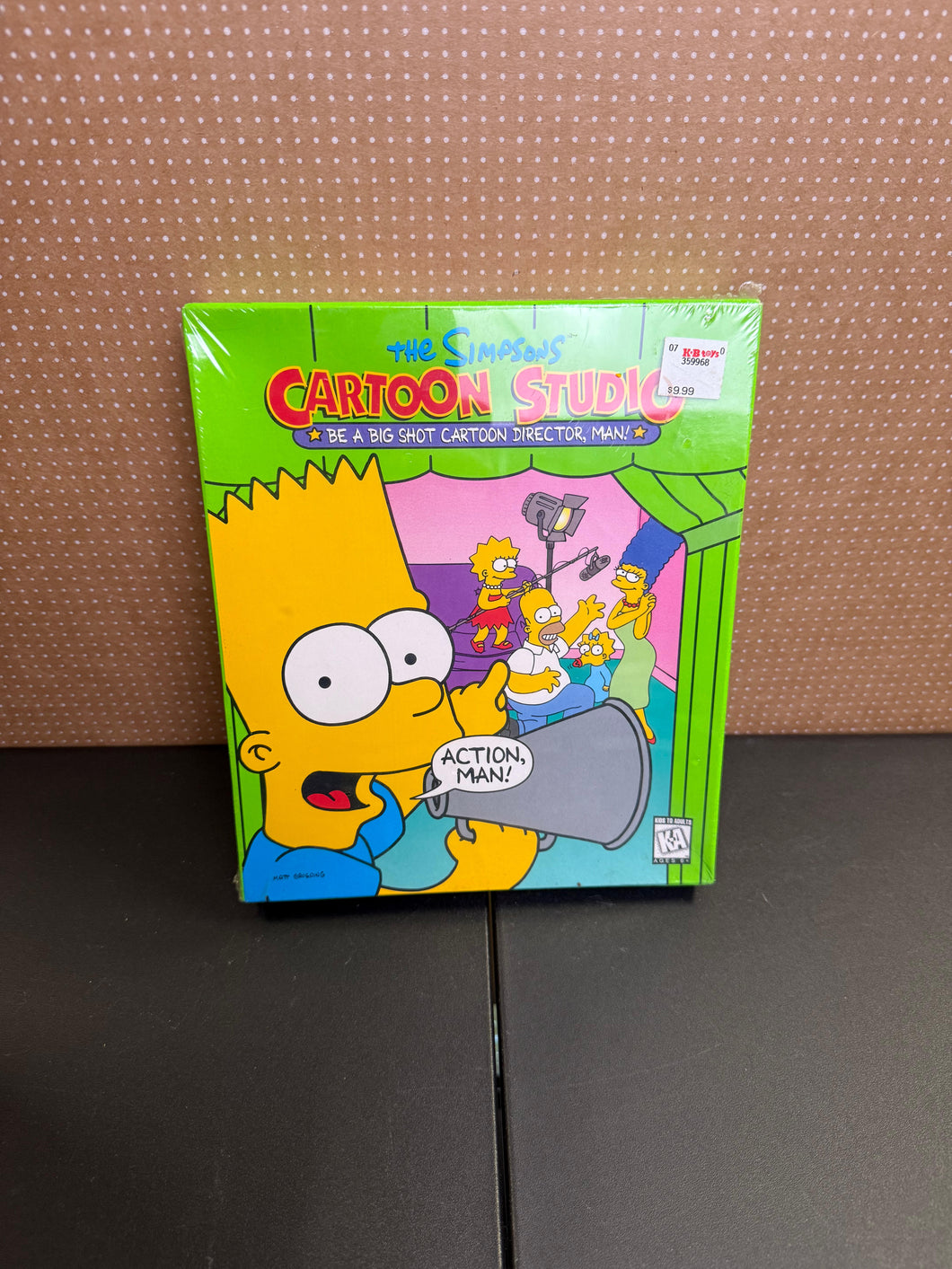 1999 Factory Sealed Cartoon Studio for PC (another copy)