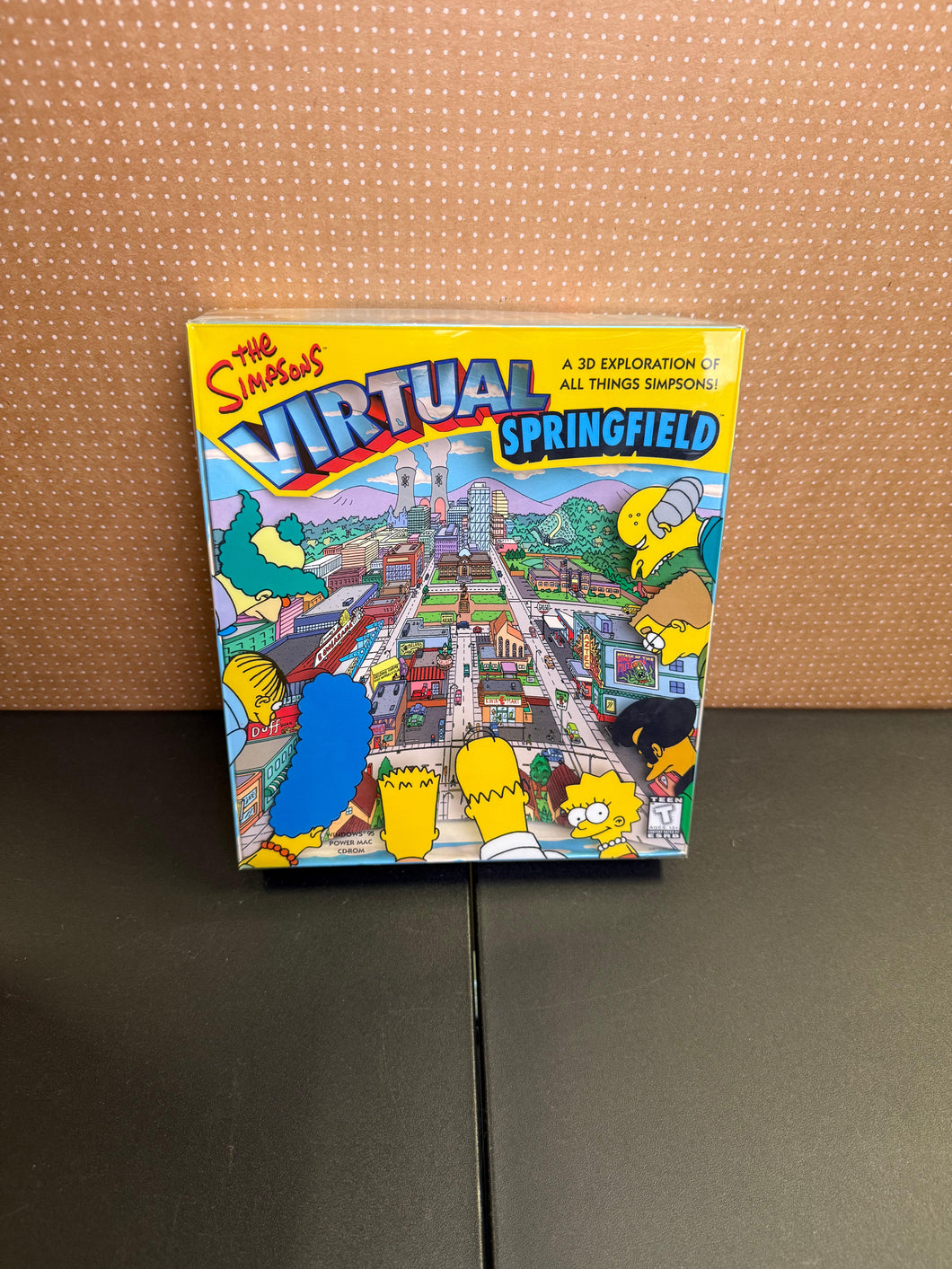 1997 The Simpsons Virtual Springfield for PC