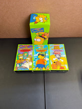 Load image into Gallery viewer, The Simpsons The Best of 3 pack VHS set
