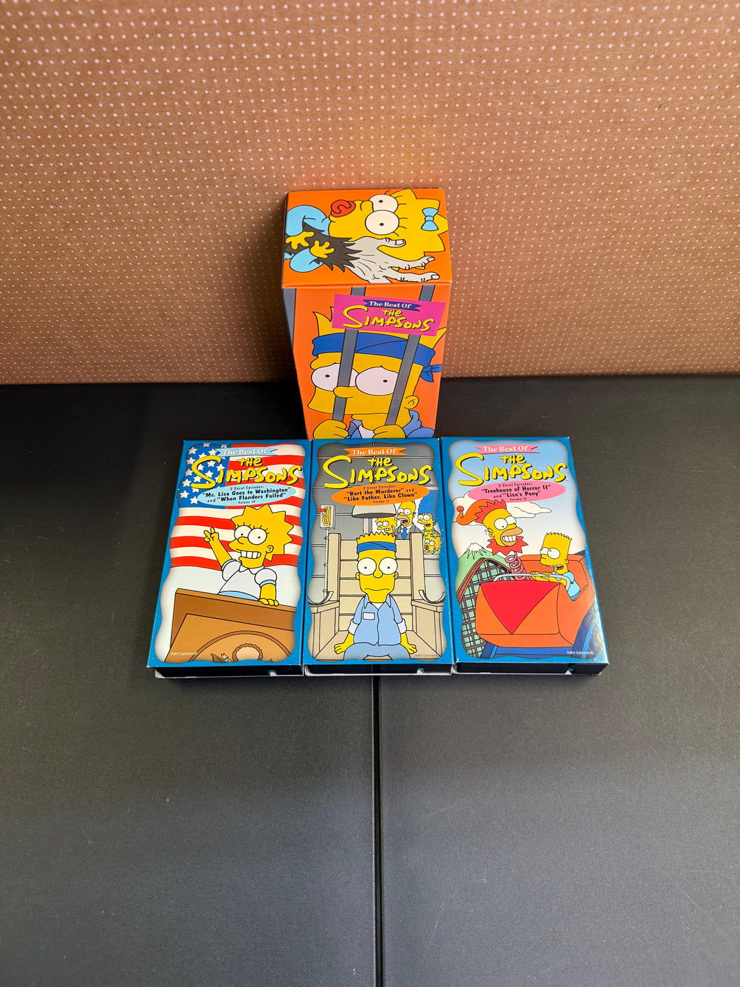 The Best of The Simpsons 3 pack of VHS set