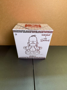 The Simpsons 7" Homer Buddha – Vermilion Red by Kidrobot