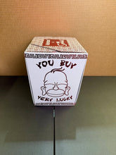 Load image into Gallery viewer, The Simpsons 7&quot; Homer Buddha – Vermilion Red by Kidrobot
