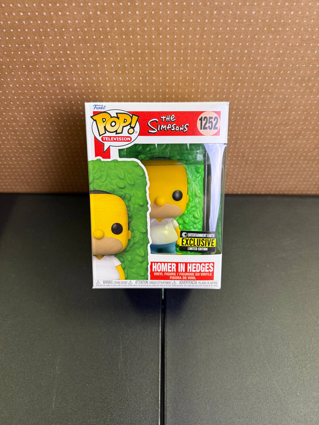 Homer in the Hedges Funko Pop (Exclusive)
