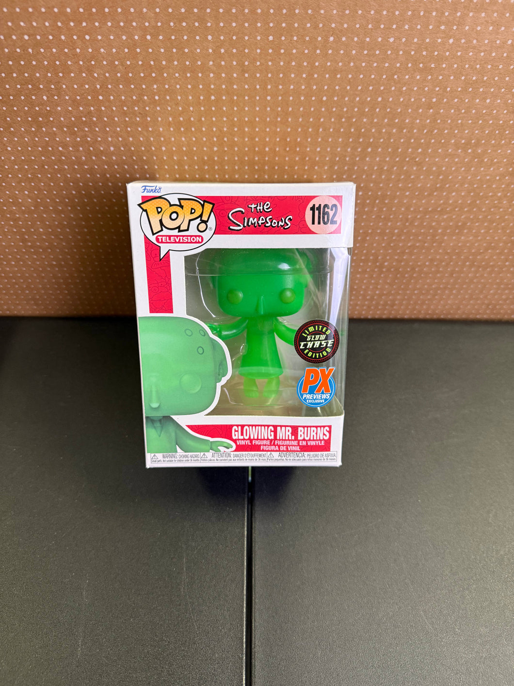 Glowing Mr. Burns Funko Pop (Exclusive CHASE)