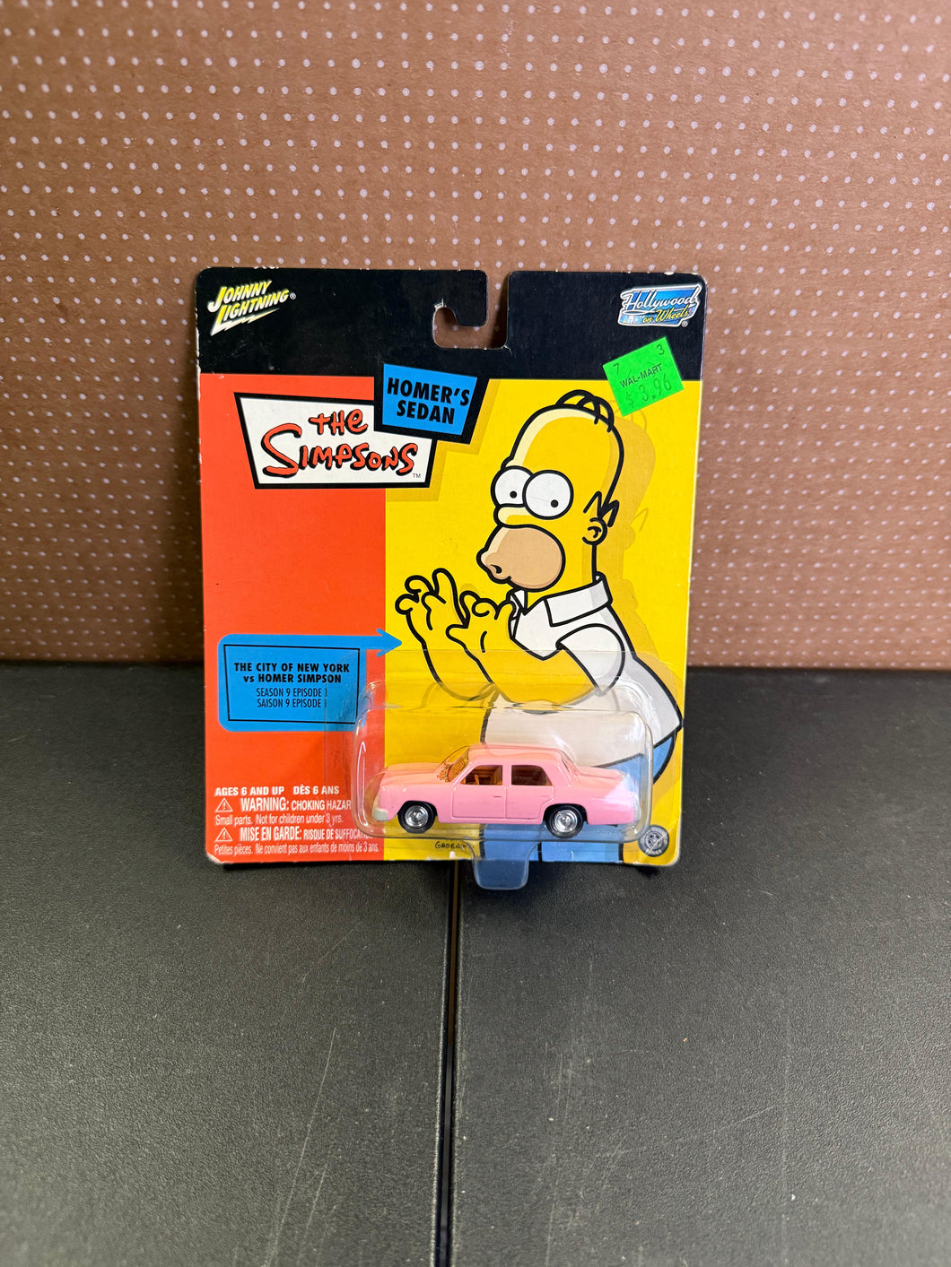 Johnny Lighting Die-Cast Car Homer's Sedan