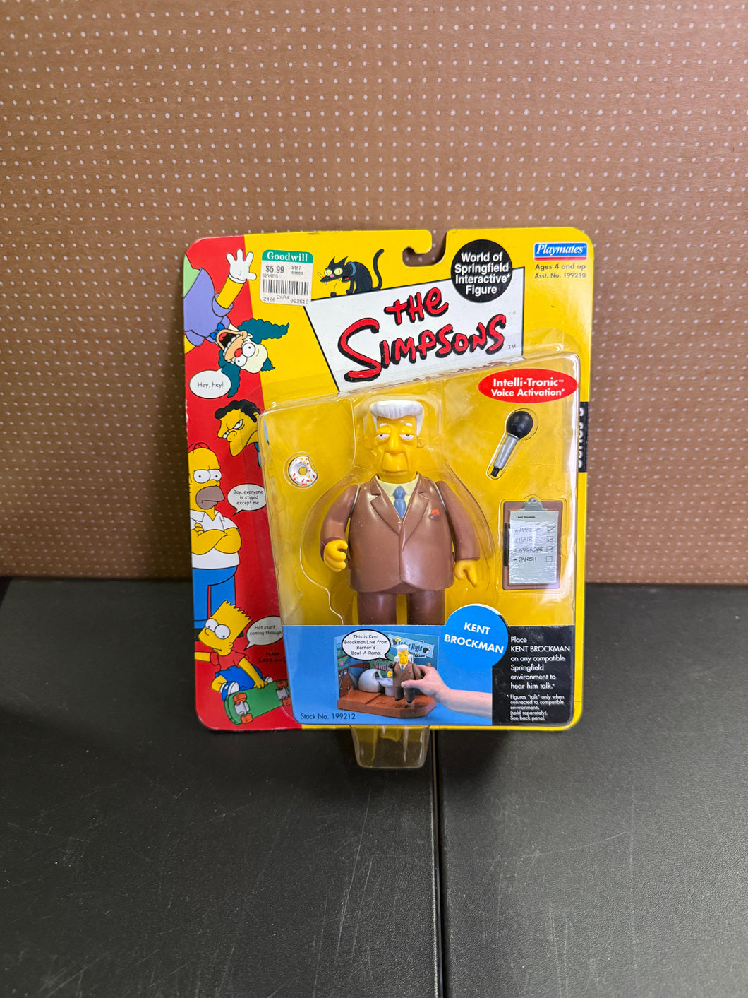 Kent Brockman World of Springfield figure