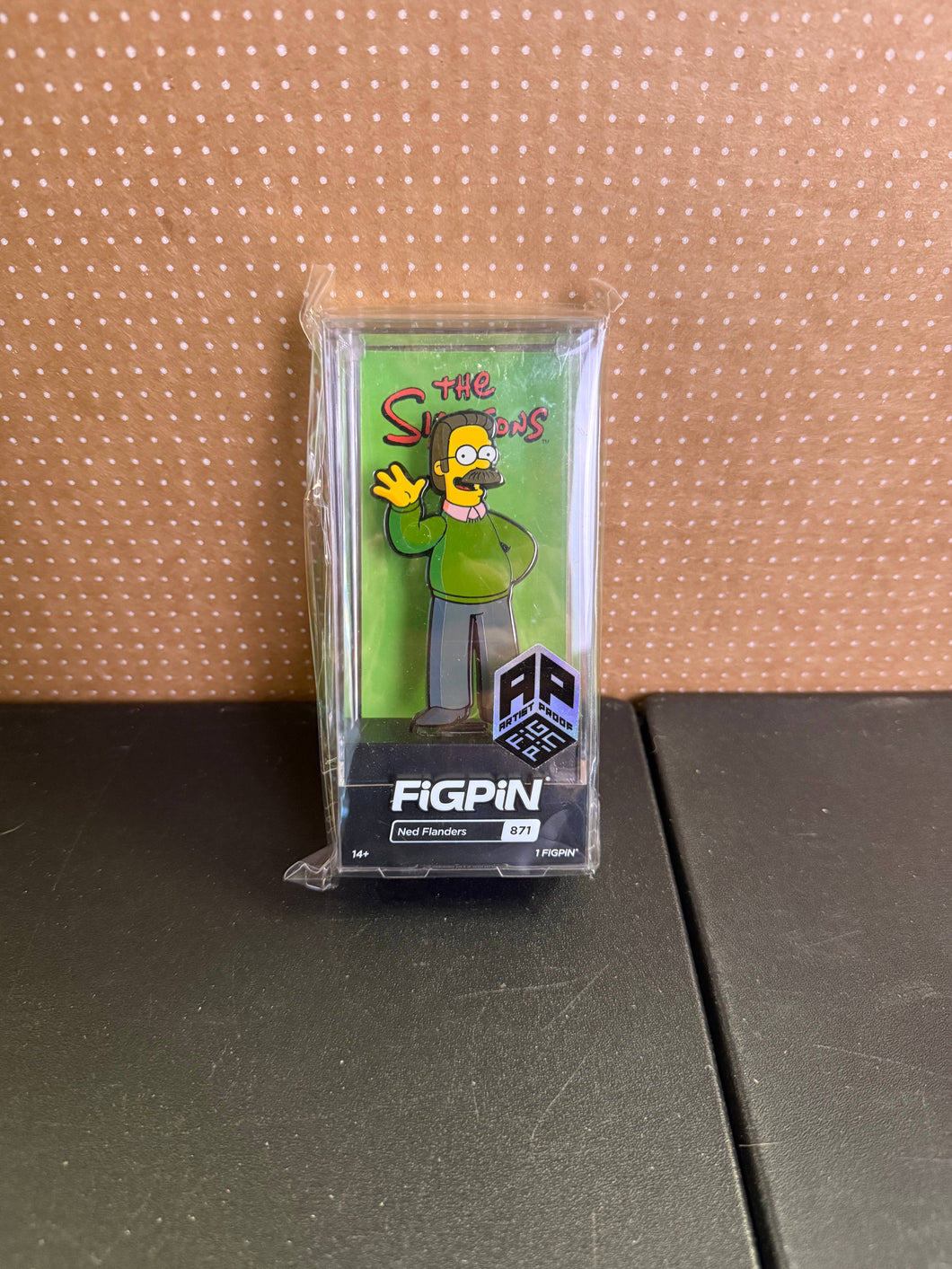 Ned Flanders FIGPIN Rare Artist Proof pin (sealed)