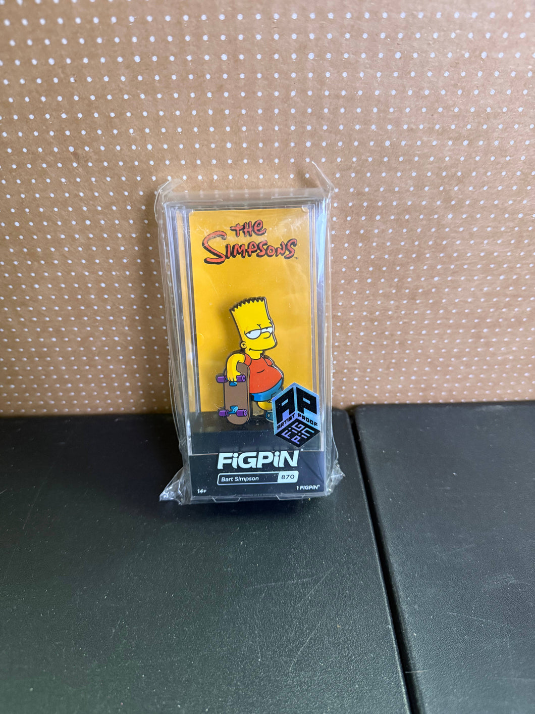 Bart Simpson FIGPIN Rare Artist Proof pin (sealed)