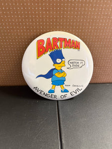 Big 6" Bartman Button