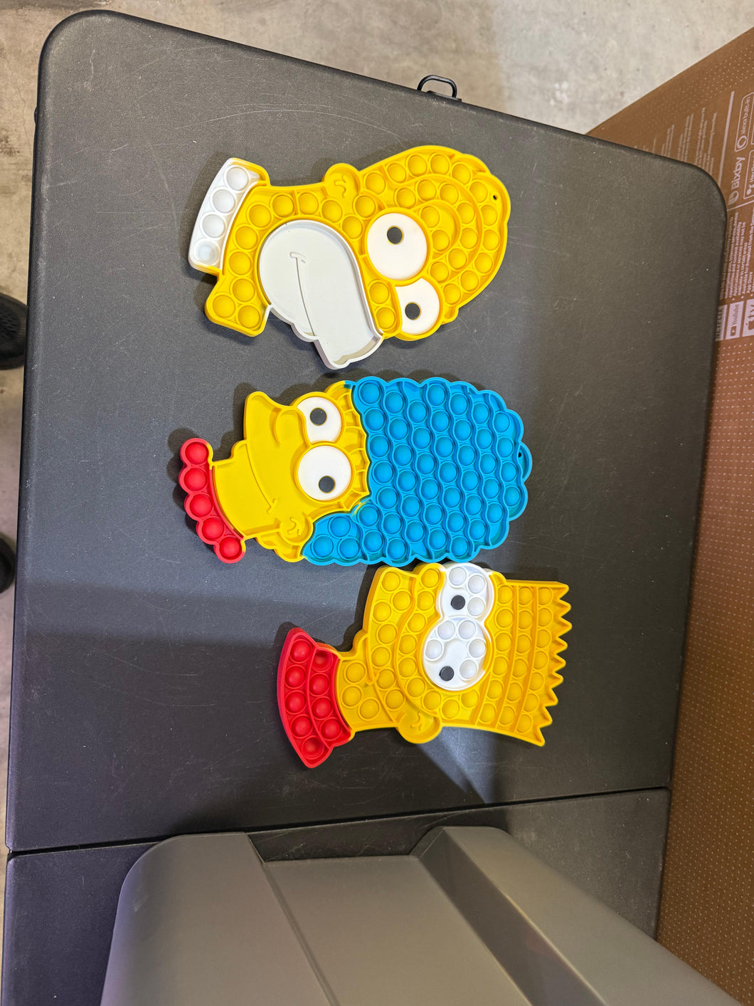 Homer, Marge, and Bart Poppits
