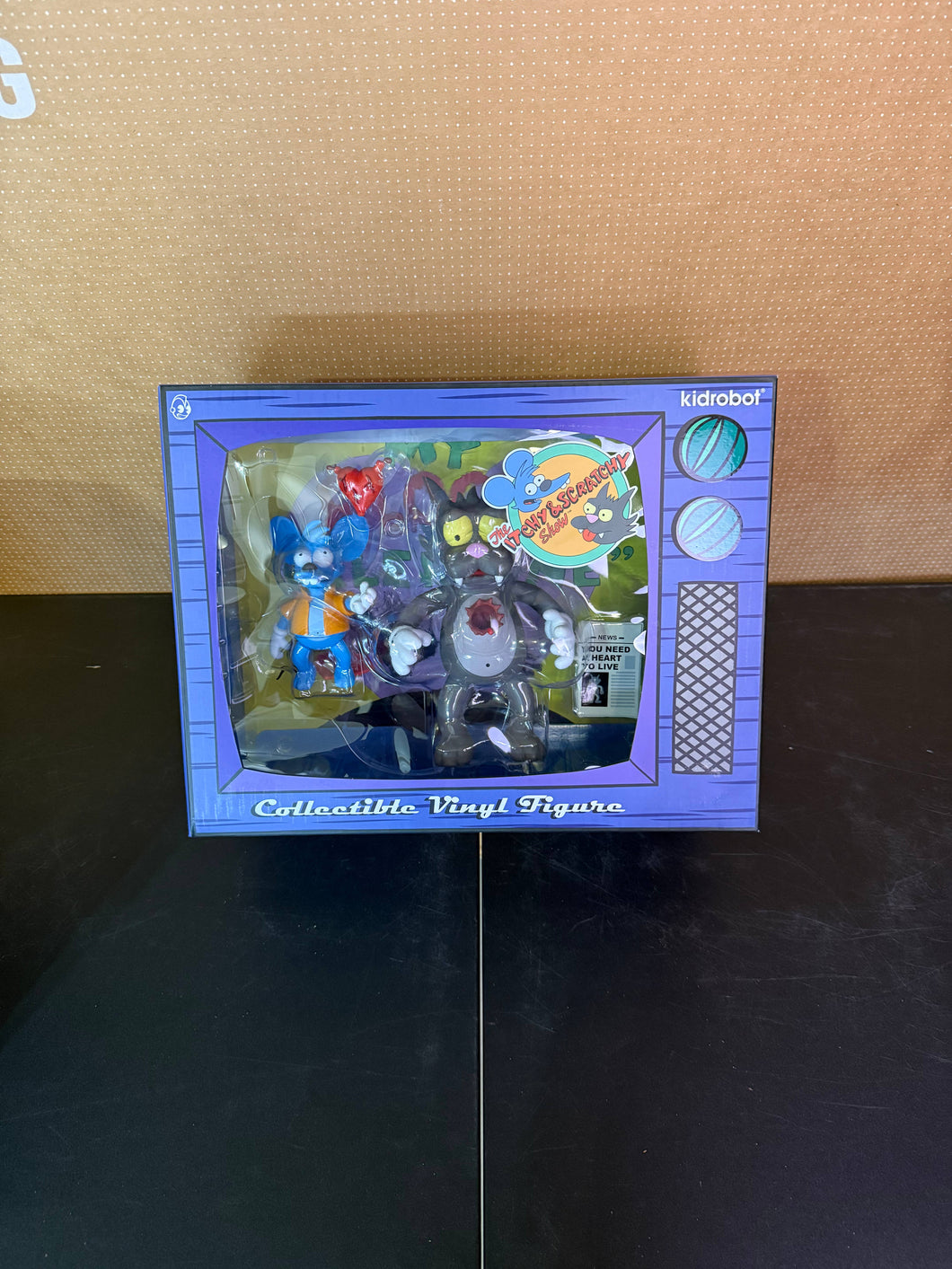 Kidrobot Itchy & Scratchy Vinyl Figure Set 2020 Exclusive
