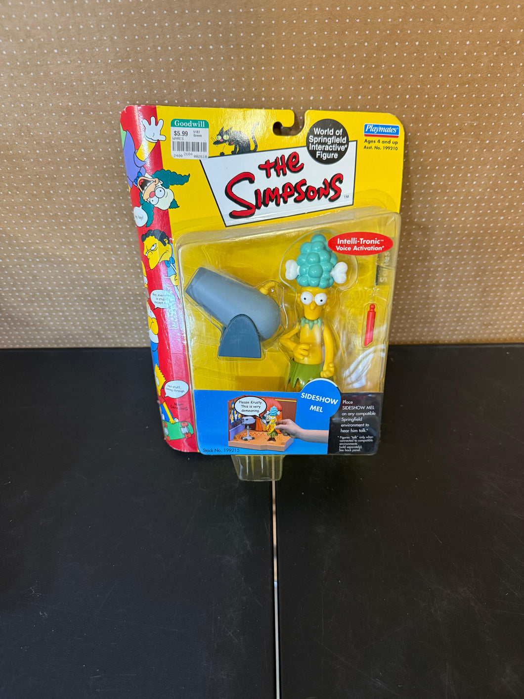 Sideshow Mel World of Springfield figure