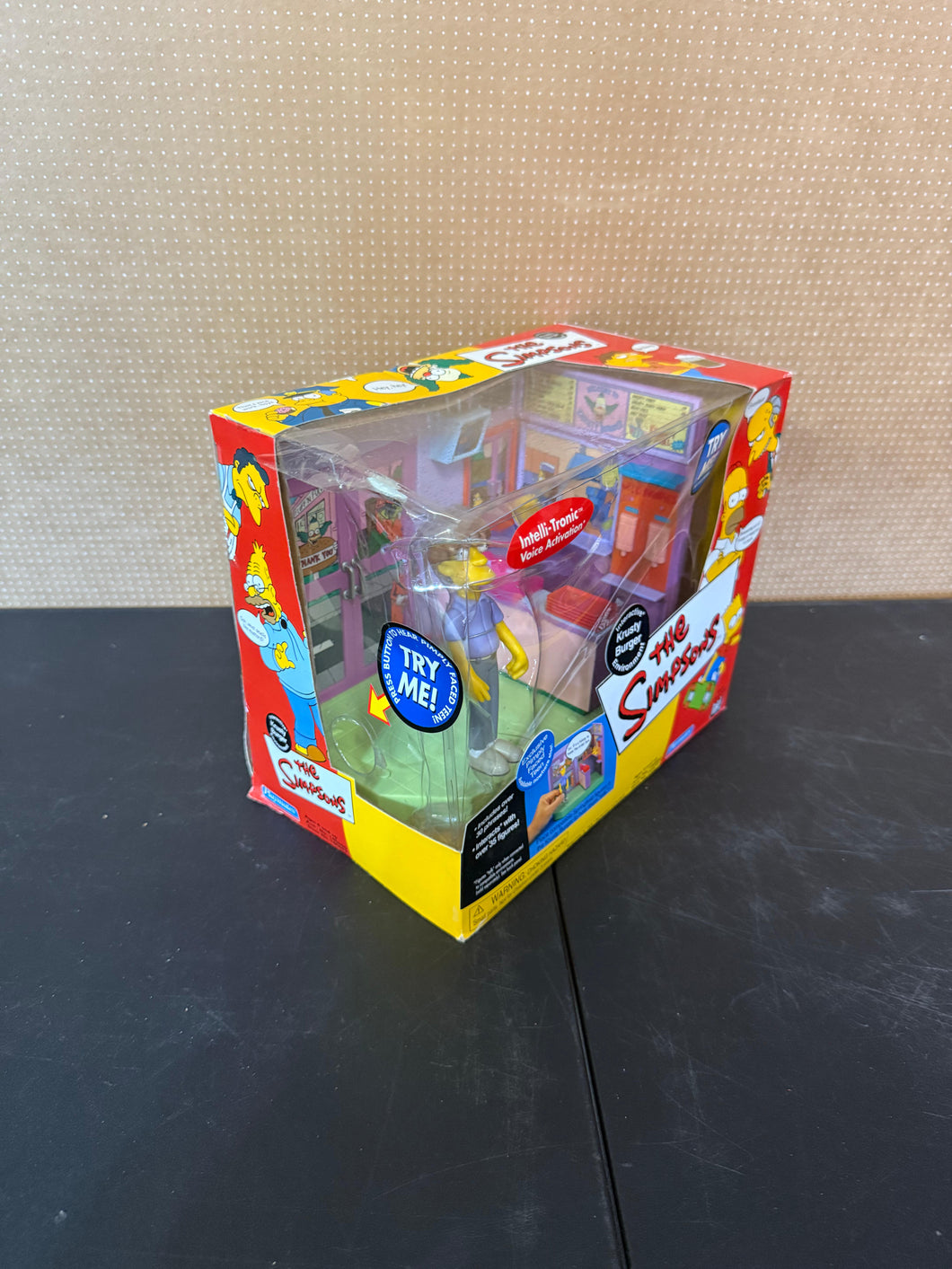 Krusty Burger Playmates Interactive figure and set