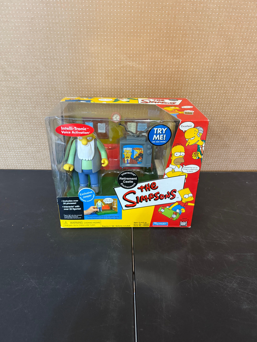 Retirement Castle Playmates Interactive figure and set