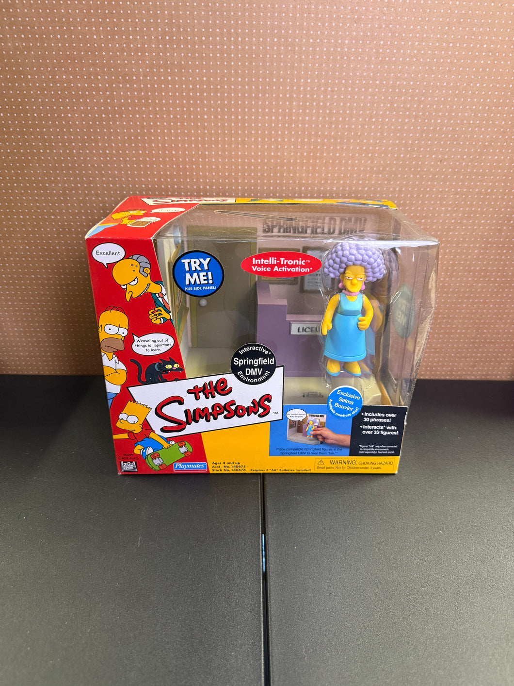 Springfield DMV Playmates Interactive figure and set